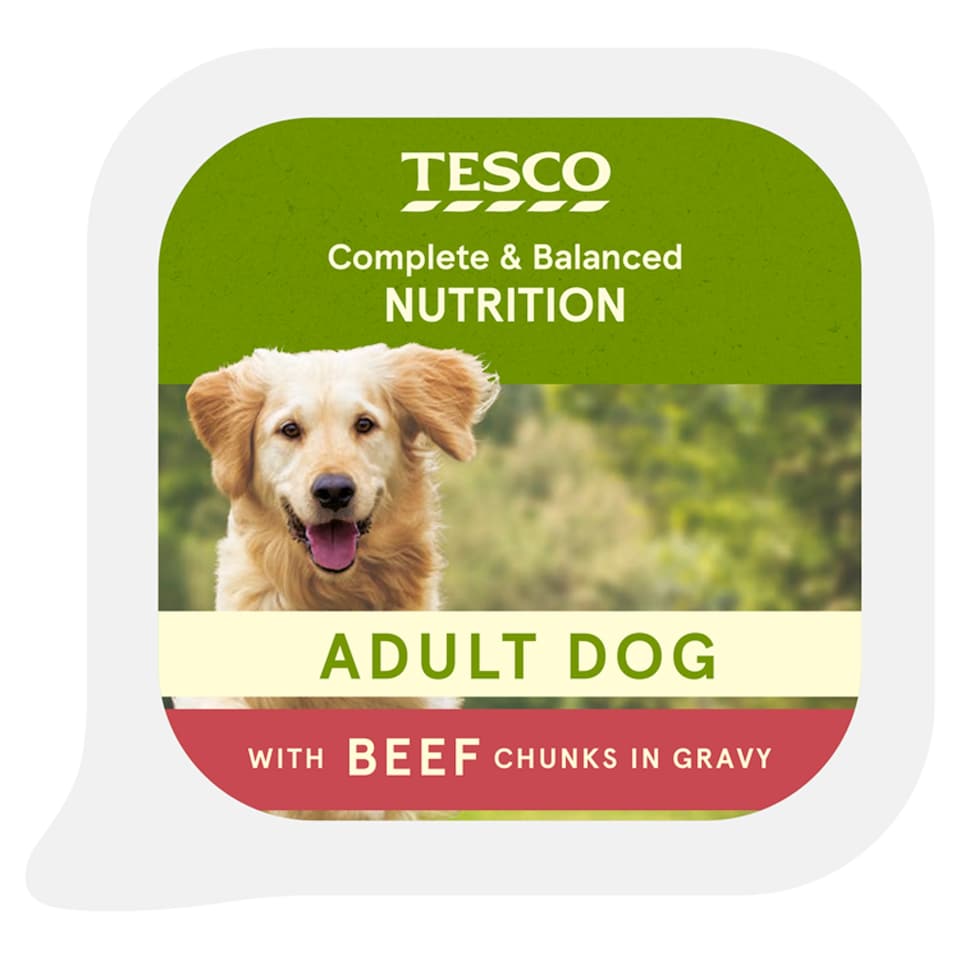 image 1 of Tesco Beef Chunks In Gravy Tray 300G