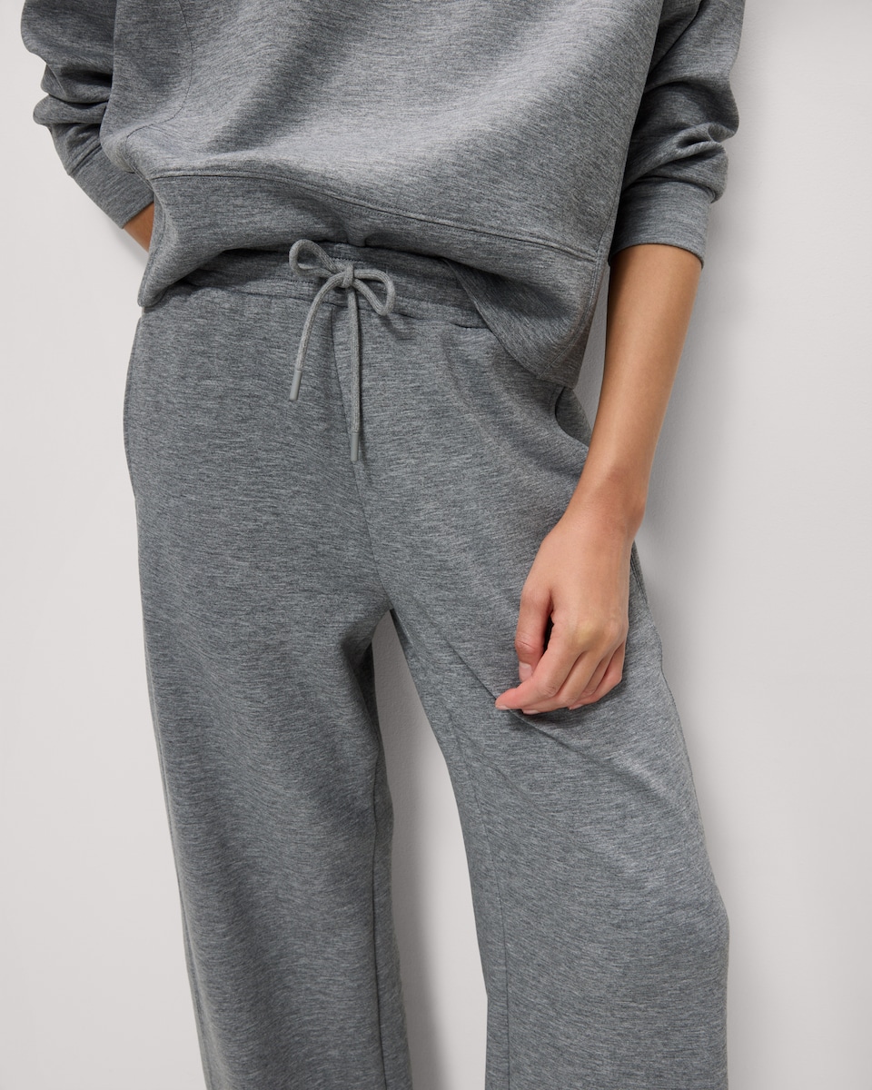 image 1 of F&F Scuba Wide Leg Co-ord Joggers in Grey