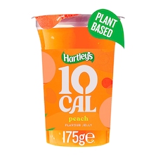 Hartley's 10 Cal Peach Flavour Jelly with Sweeteners 175g