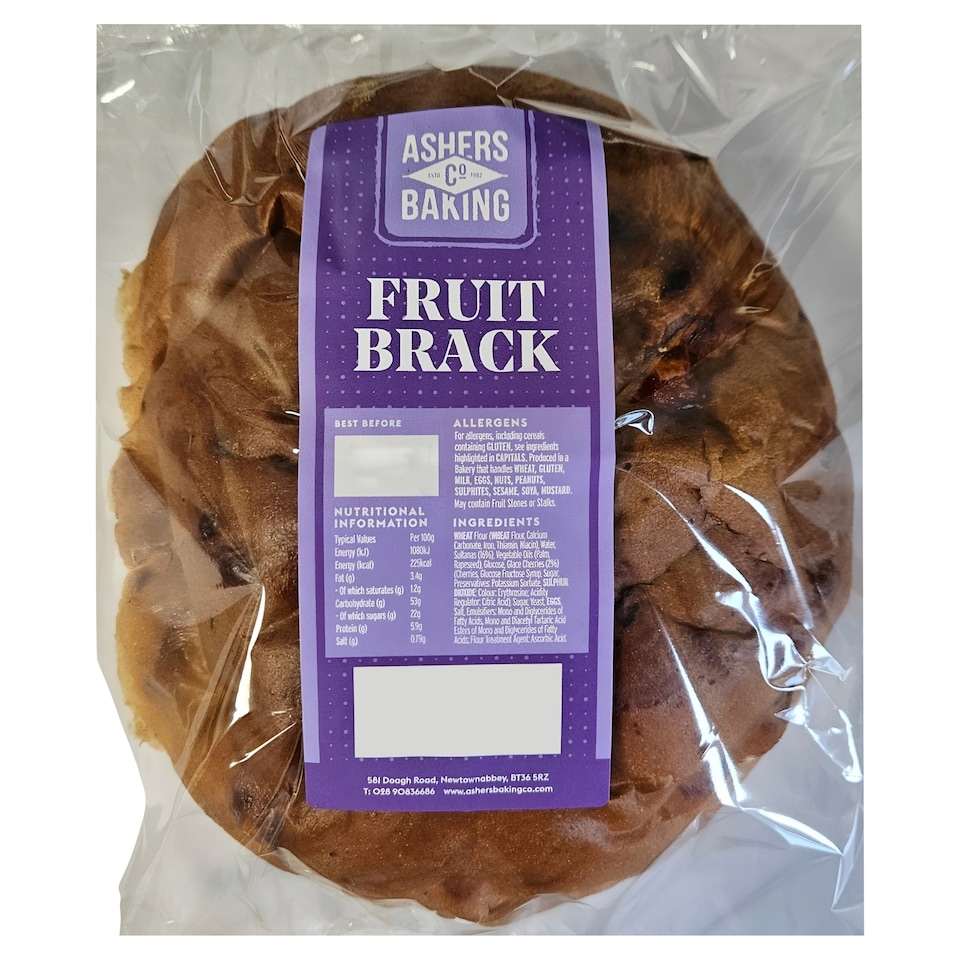Ashers Baking Co Irish Barmbrack 450g