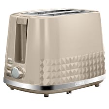 Tower Solitaire Latte 2 Slice Toaster