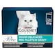 image 1 of Gourmet Perle Cat Food Ocean Delicacies In Gravy 12X85g