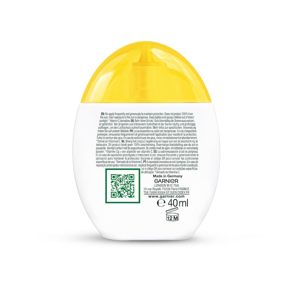 image 1 of Garnier Vitamin C Wonder Tint SPF50 Medium 40ml