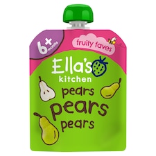 Ella's Kitchen Organic Pears First Tastes Baby Pouch 6+ Months 70g