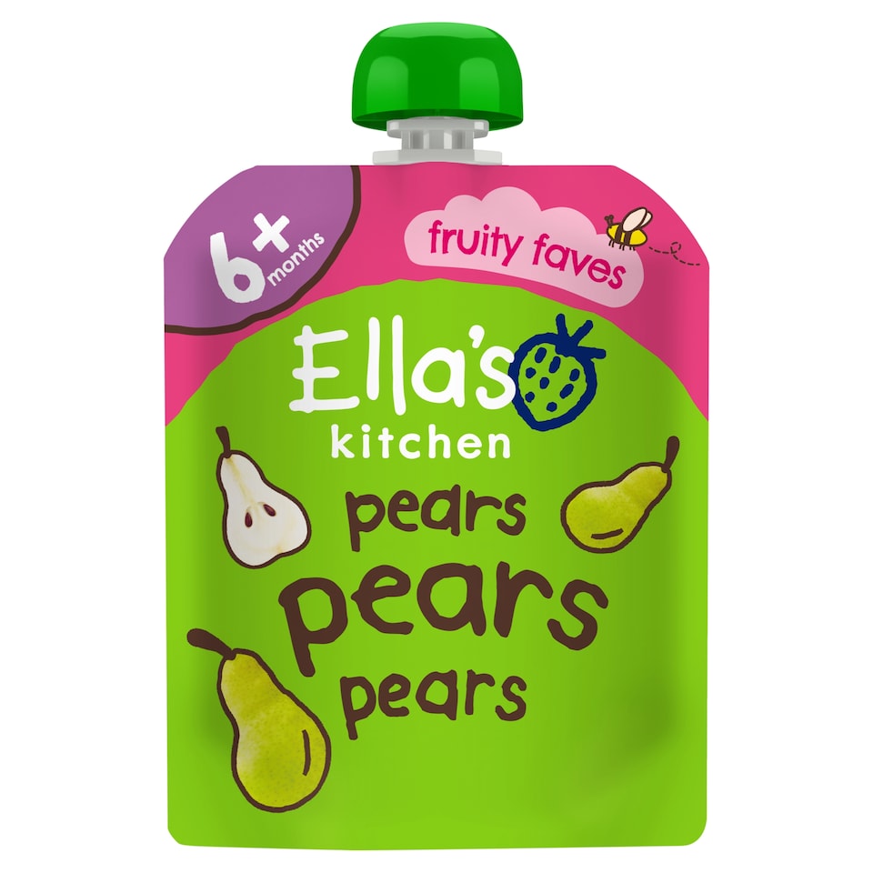 image 1 of Ella's Kitchen Organic Pears First Tastes Baby Pouch 6+ Months 70g