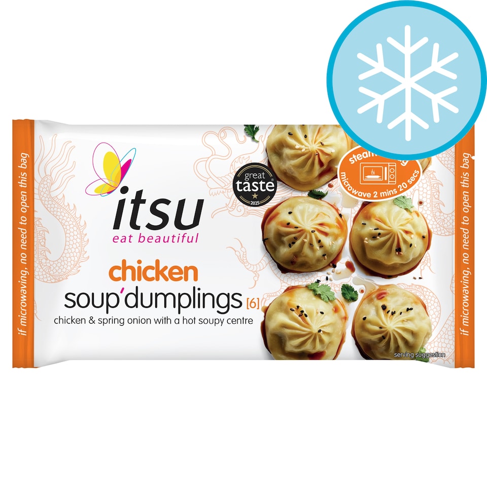 itsu 6 chicken soup dumplings 168g