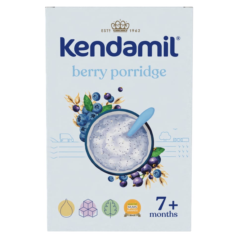 image 1 of Kendamil Berry Porridge 7 Months+ 150G
