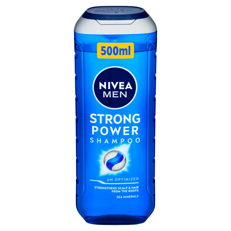 image 1 of Nivea Men Strong Power Shampoo 500 ml