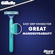 image 3 of Gillette Blue II Plus Slalom Men's Disposable Razors 8 Pack