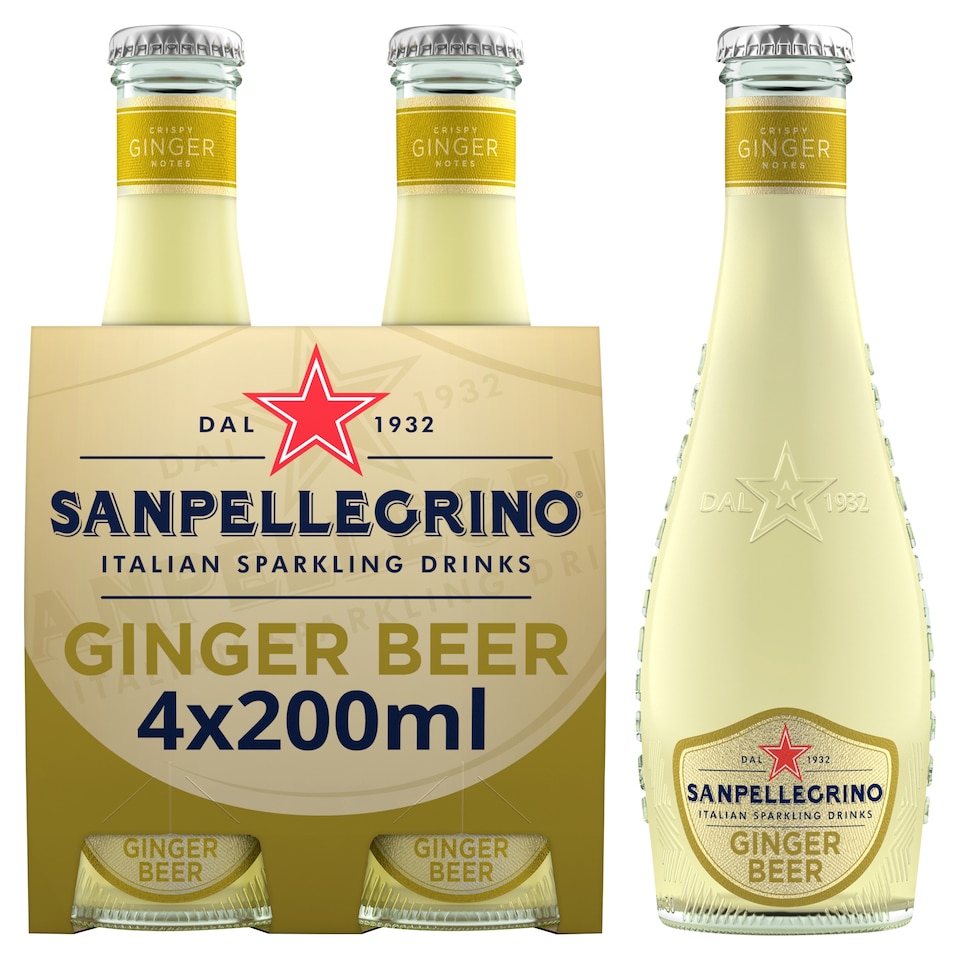 San Pellegrino Beer Blend Of Gingers 4X20cl
