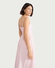 image 1 of The F&F Edit Pure Cotton Embroidered Patchwork Midi Dress in Pink