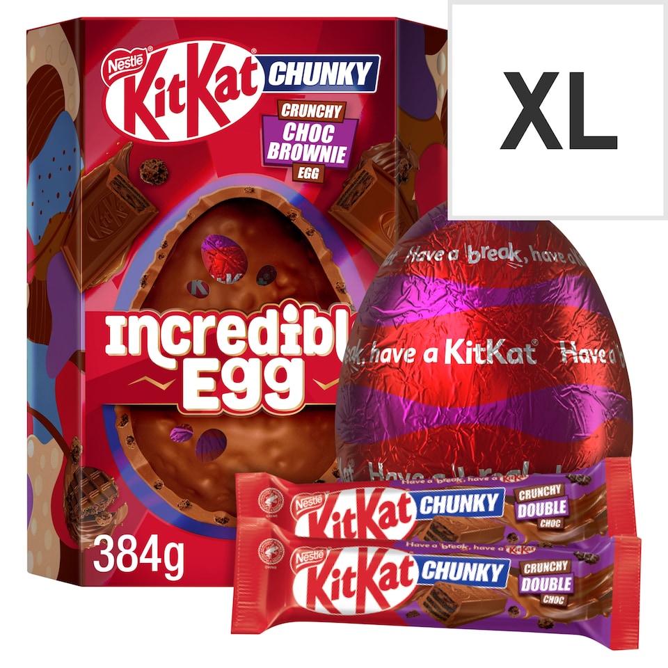 image 1 of Kit Kat Double Chocolate Incredible Egg 384g