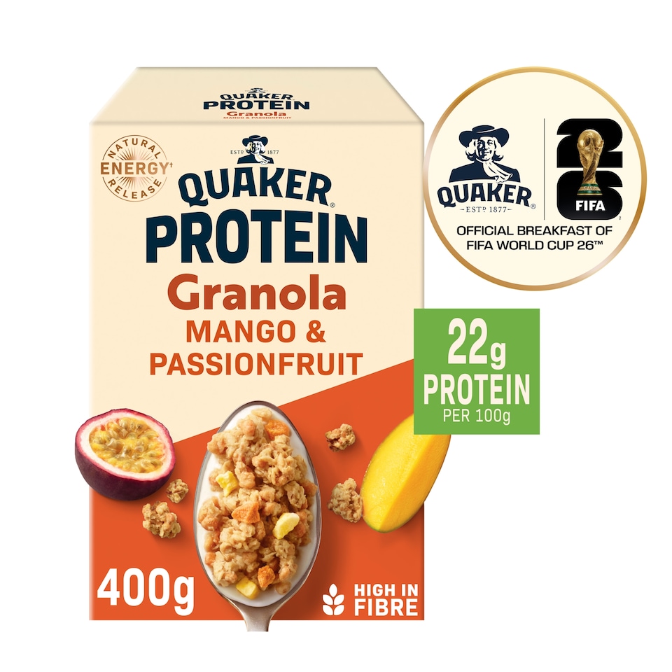 Quaker Protein Mango & Passionfruit 400G