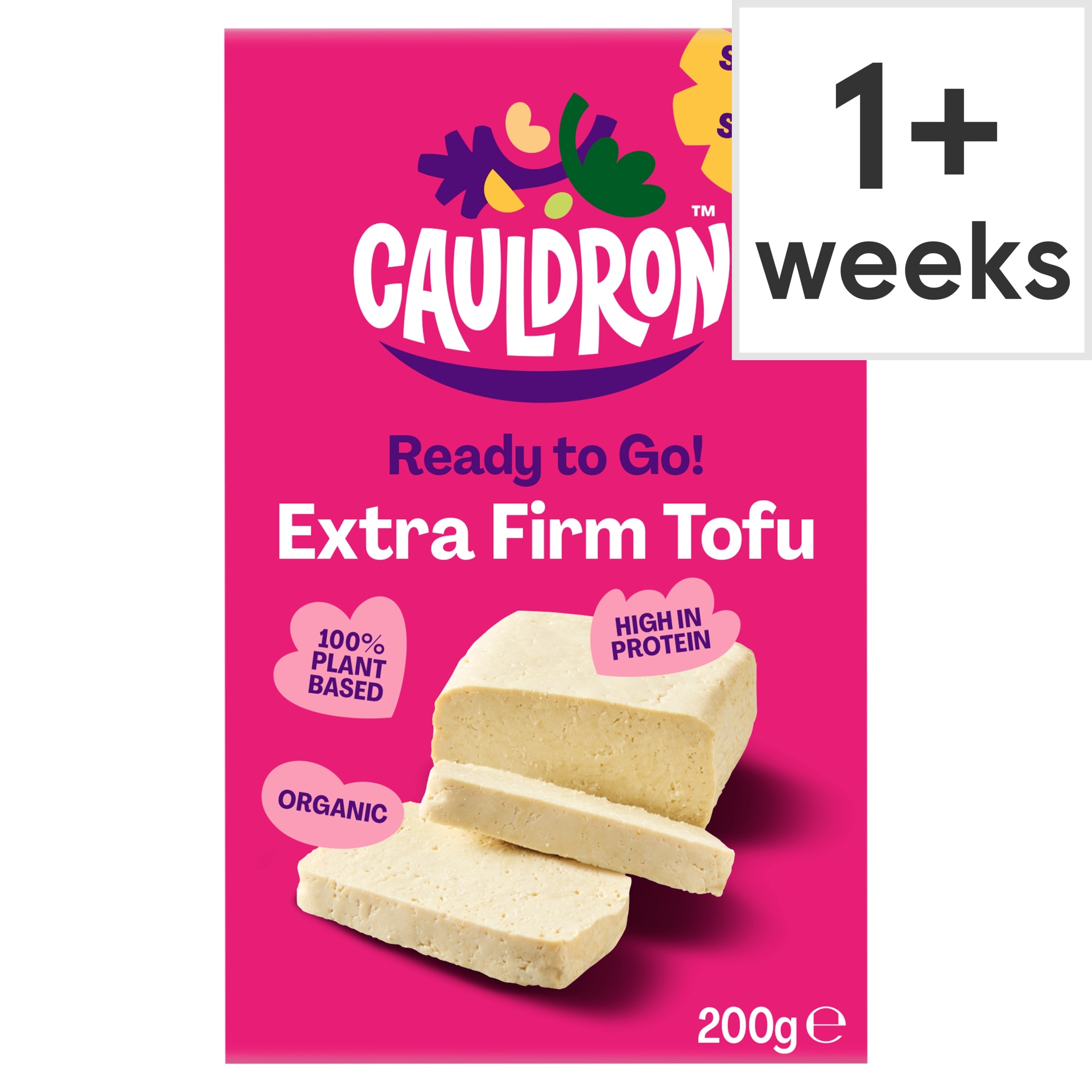 Cauldron Extra Firm Organic Tofu 200g