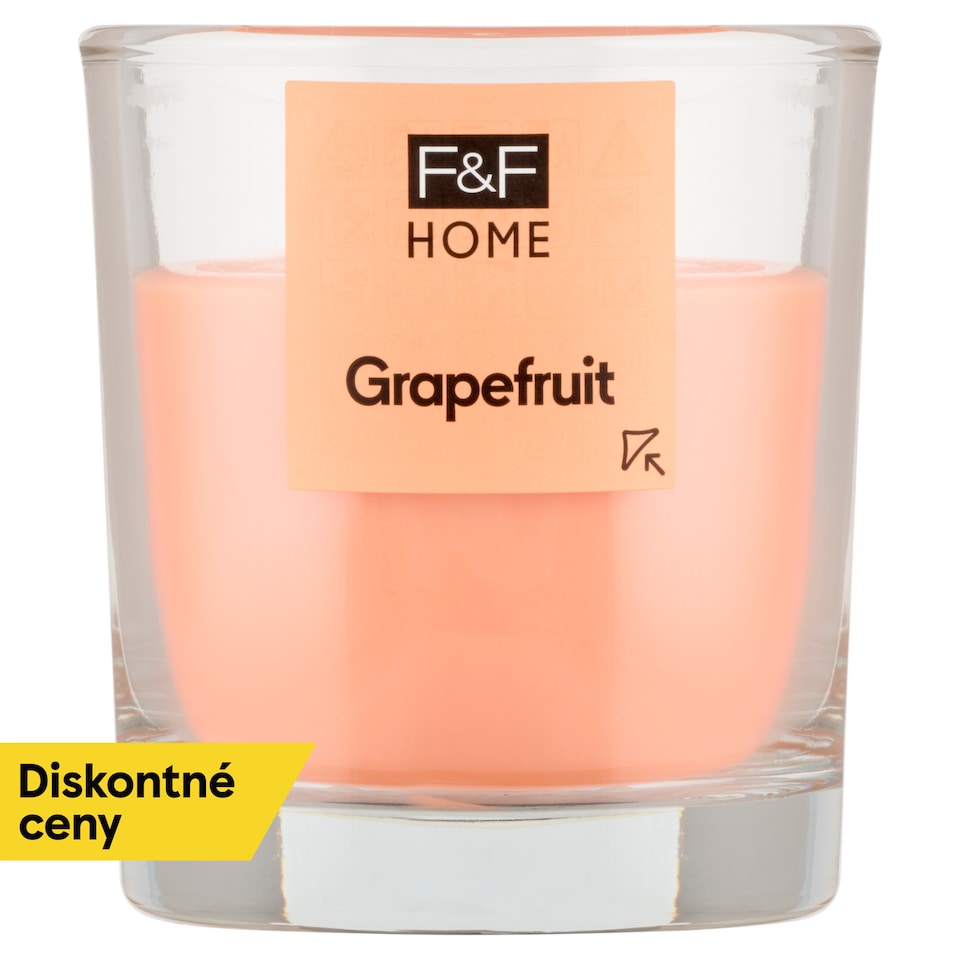 obrázok 1 z F&F Home Grapefruit vonná sviečka 95 g