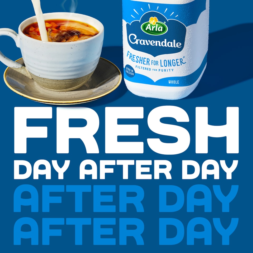 image 1 of Cravendale Filtered Fresh Whole Milk 2L Fresher for Longer