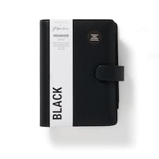 Agenzio Soft Touch Organiser Black