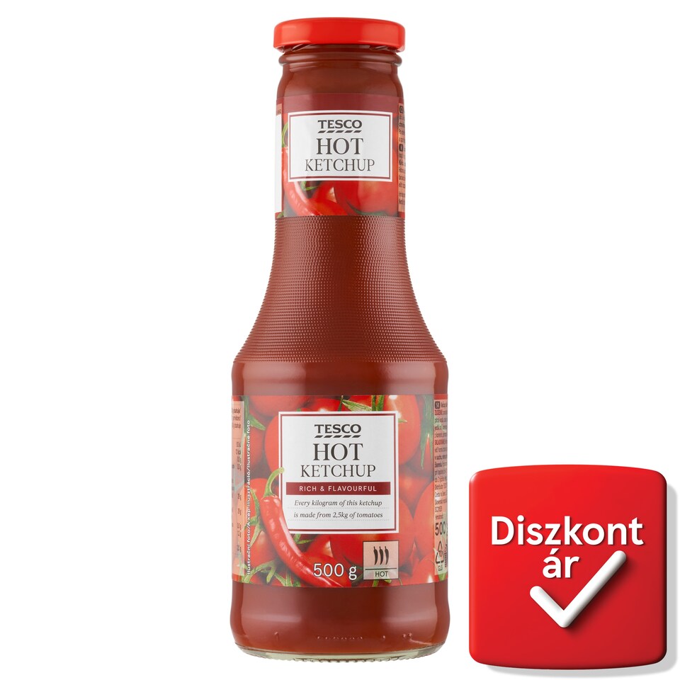 Tesco csípős ketchup 500 g