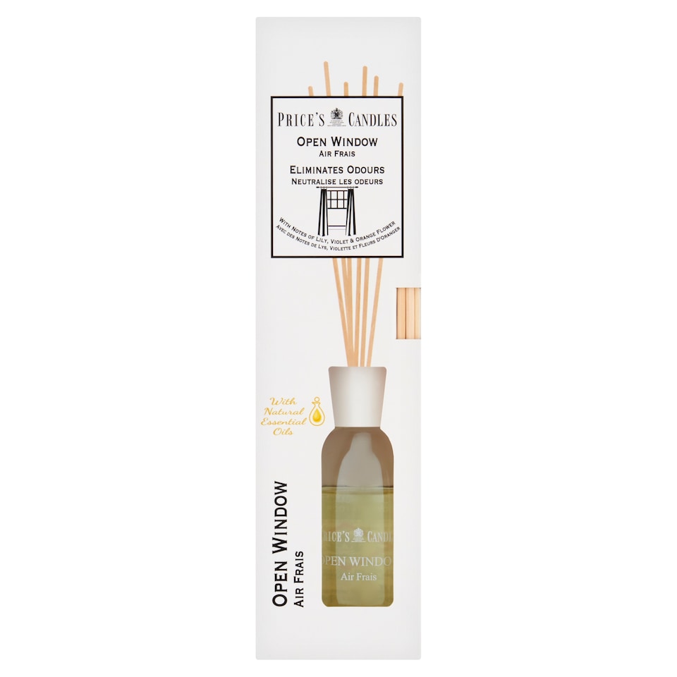 Price's Reed Diffuser - Open Window