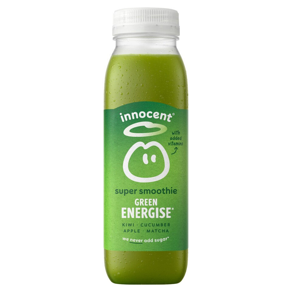 image 1 of Innocent Super Smoothie Invigorate, Kiwi & Cucumber Juice with Vitamins 300ml