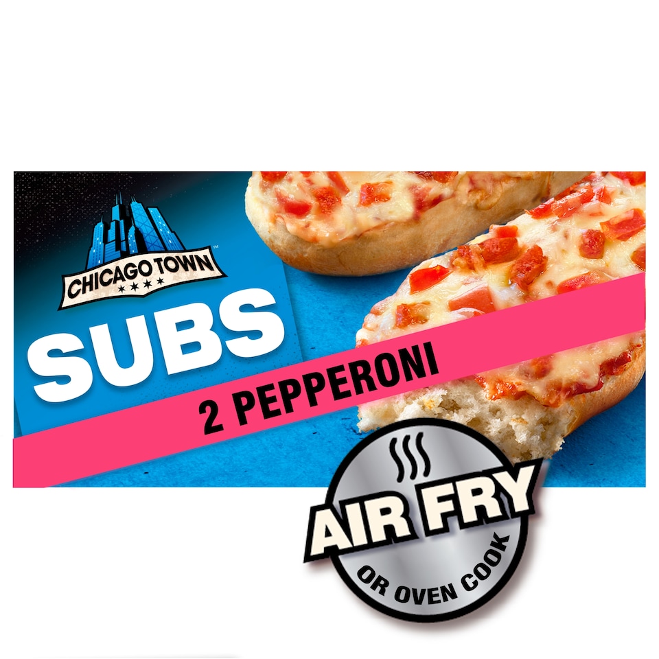 image 1 of Chicago Town Subs Loaded Pepperoni 2 pack 125g