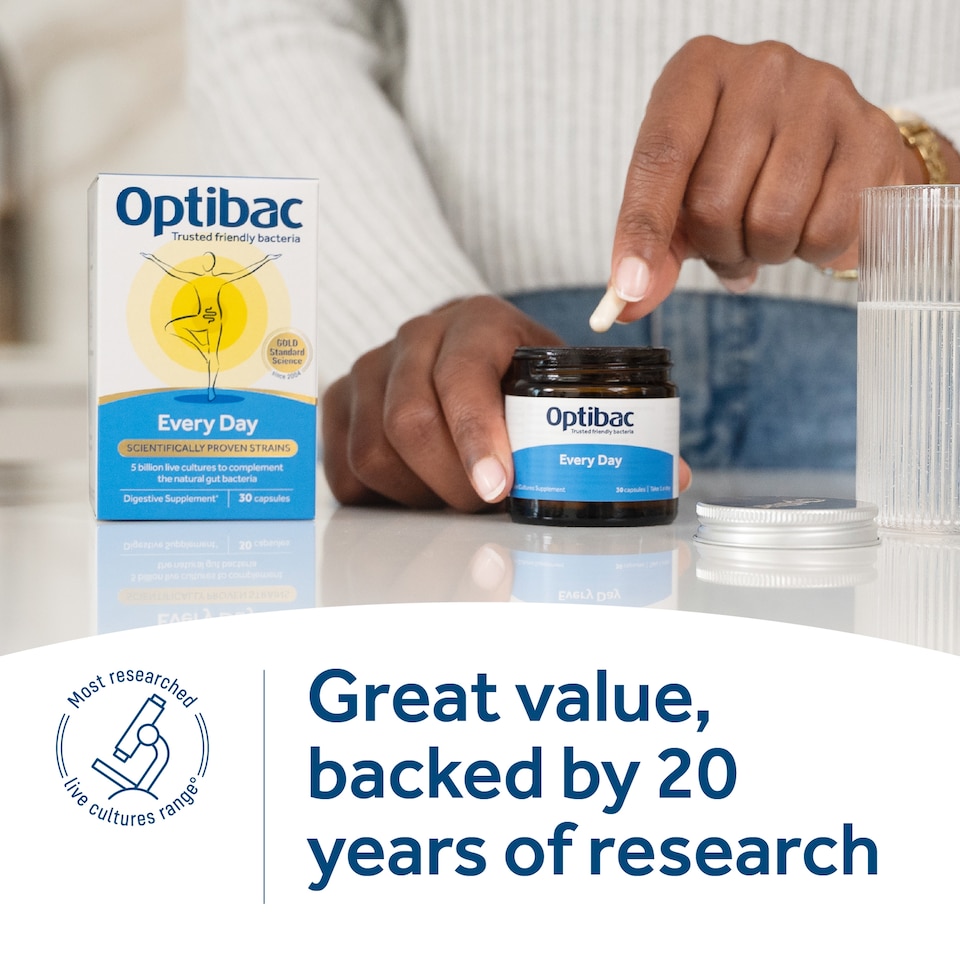 image 1 of Optibac Probiotics Every Day - 30 Capsules