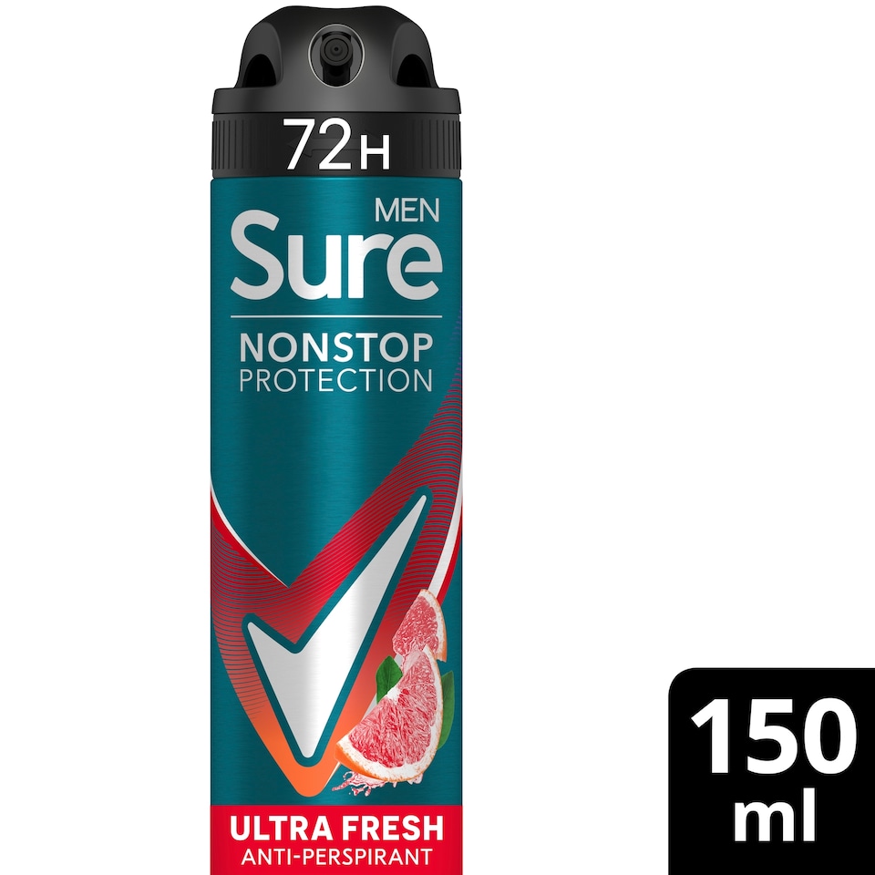 image 1 of Sure Men 72h Ultra Fresh Antiperspirant Deodorant 150ml
