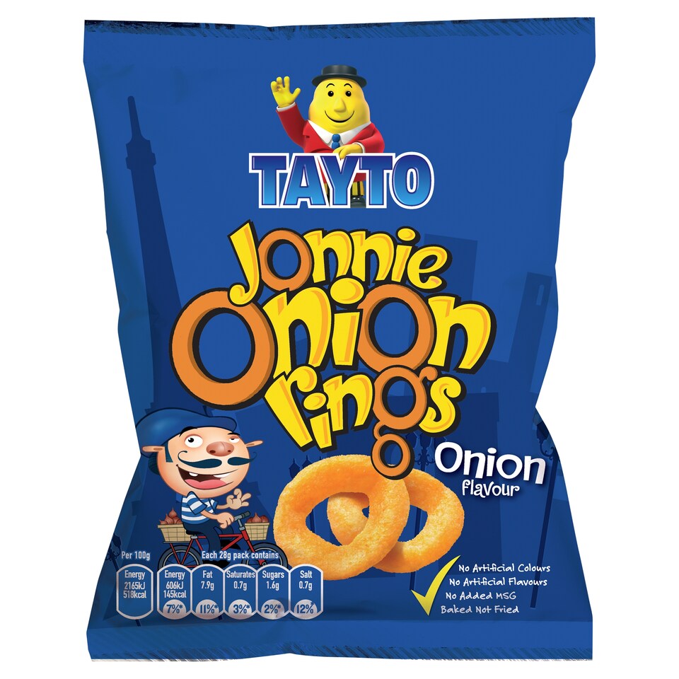 Tayto J Onion Rings 20G