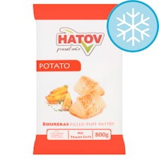 Hatov Bourekas Filled Puff Pastry - Potato 800g