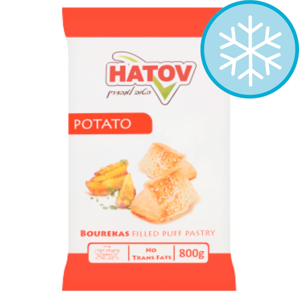 Hatov Bourekas Filled Puff Pastry - Potato 800g