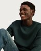 image 1 of F&F Cotton Rich Regular Fit Crew Neck Sweatshirt in Green