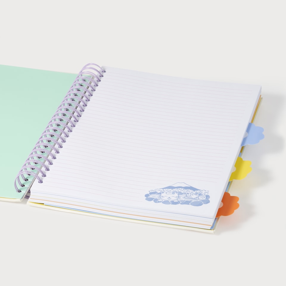 image 1 of Paperchase Cats A4 Wiro Notebook