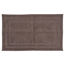 F&F Home Dark Brown Cotton Bath Mat