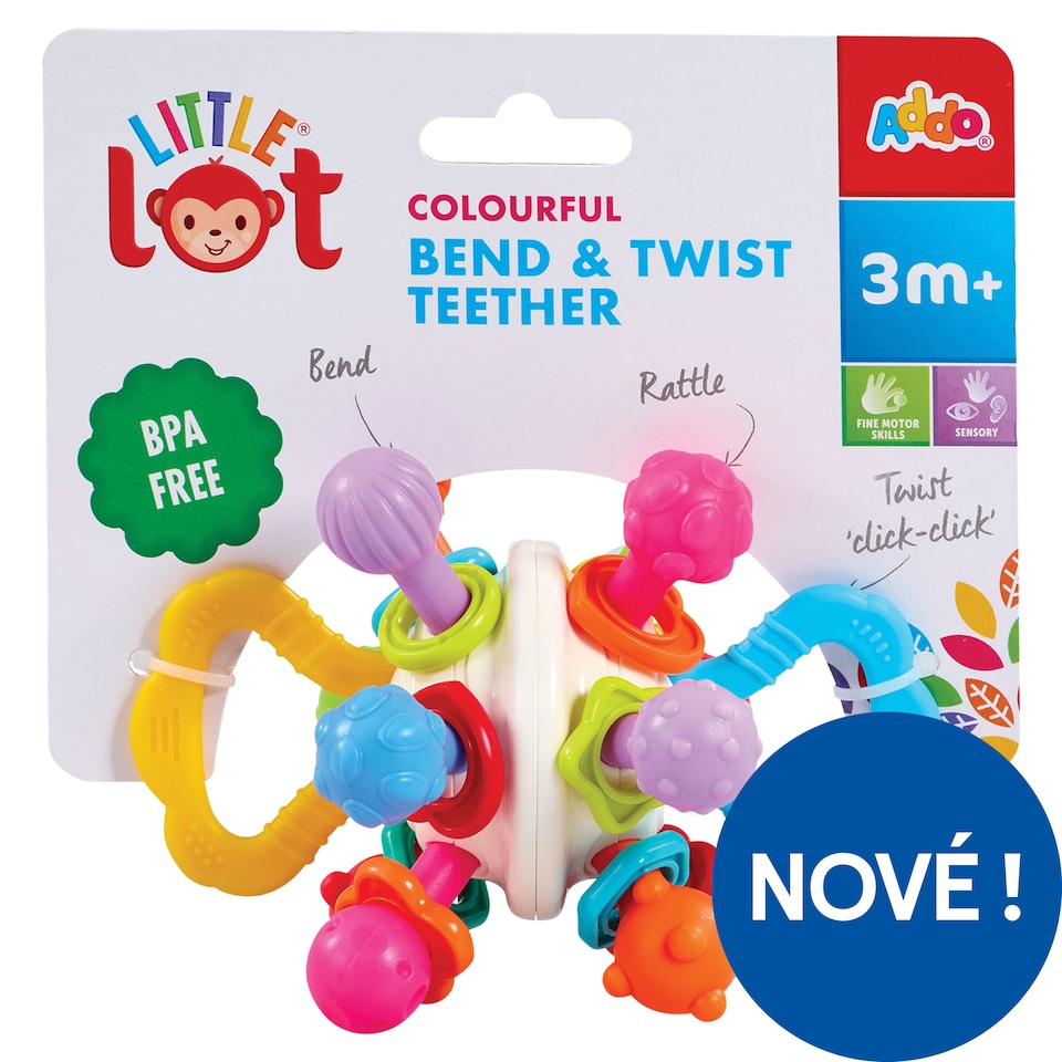 image 1 of Addo Little Lot Bend & Twist Teether