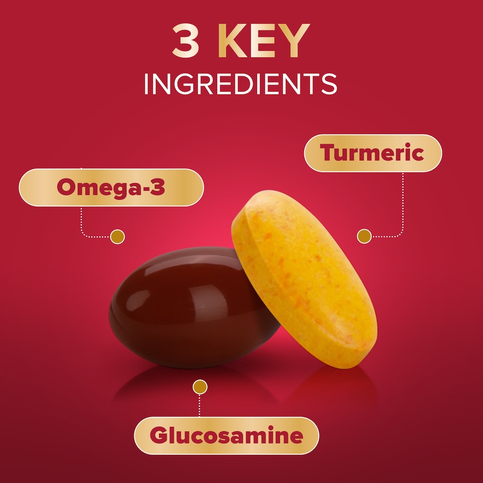 image 1 of Seven Seas JointCare Turmeric 30 Capsules & 30 Tablets