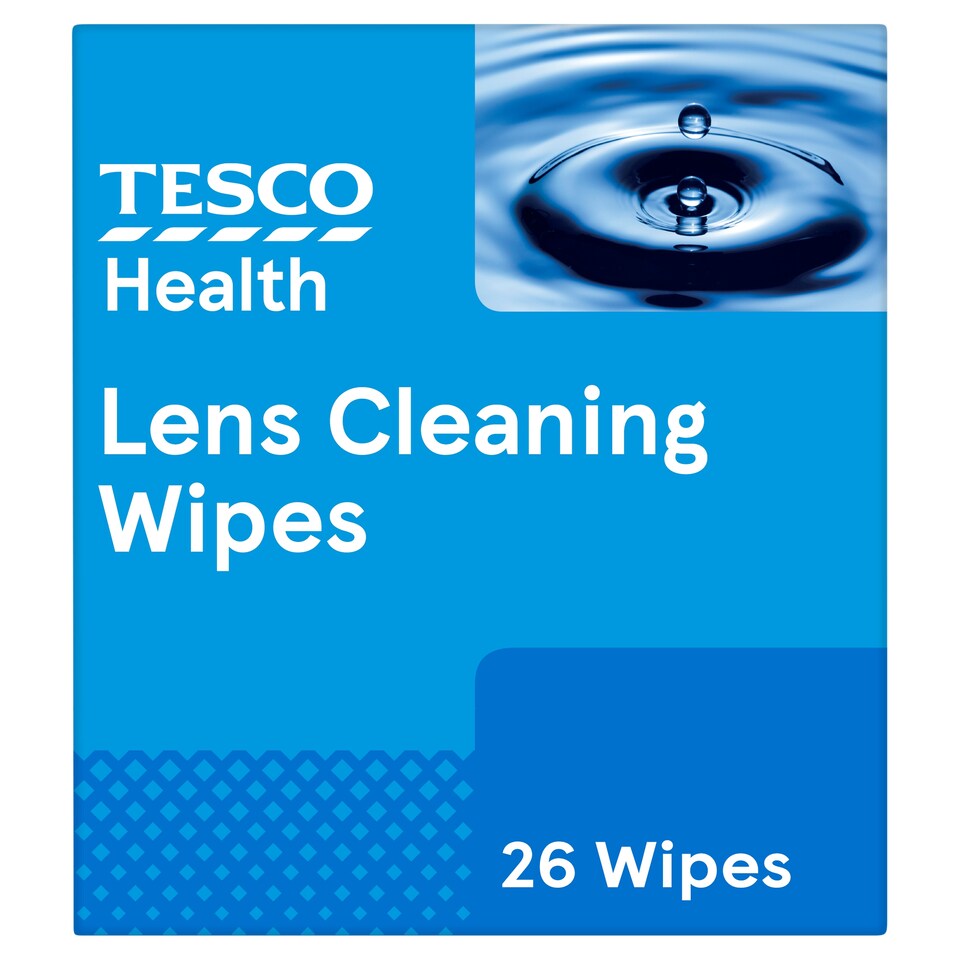 Tesco Health Lens Wipes X26