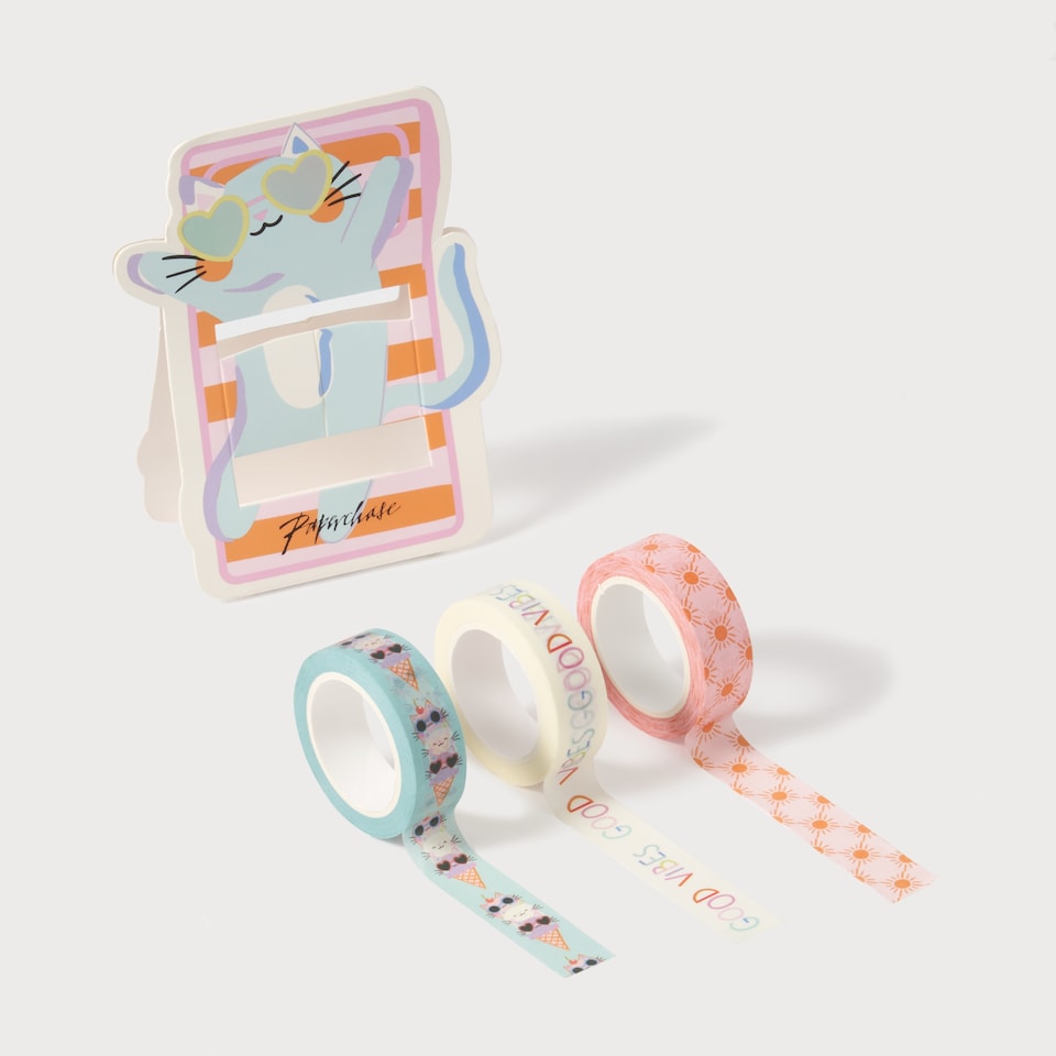 image 1 of Paperchase On Vacay 3 Pack Washi Tapes