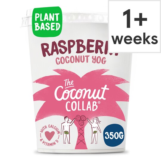 The Coconut Collaborative Dairy Free Raspberry Coconut Yogurt 350G