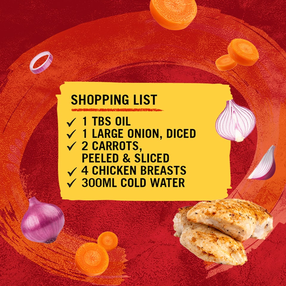 image 1 of Schwartz Chicken Casserole Recipe Mix 36g