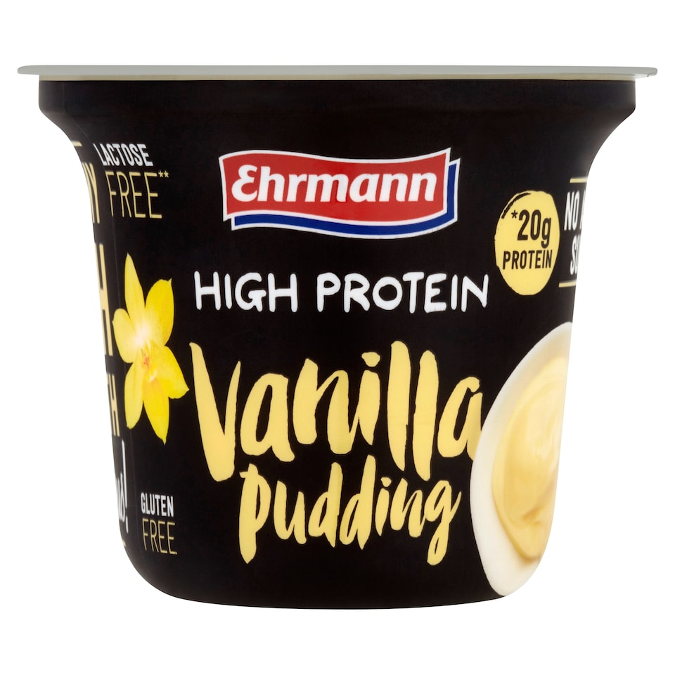 image 1 of Ehrmann High Protein Vanilla Pudding 200g