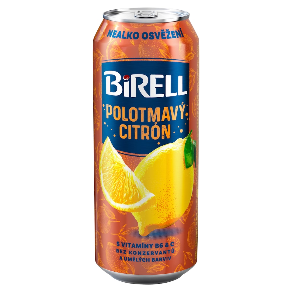 Birell Polotmavý citrón 0,5l