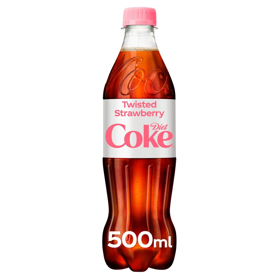 image 1 of Diet Coke Strawberry 500Ml