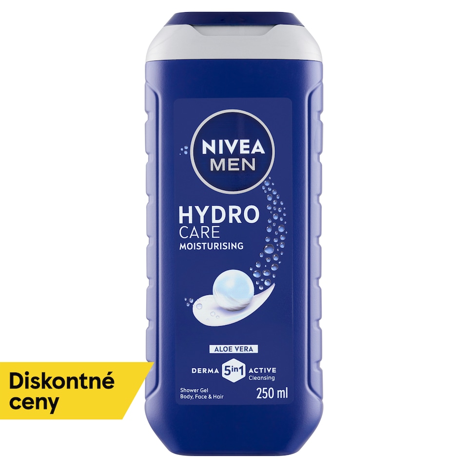obrázok 1 z Nivea Men Hydro Care 5 v 1 Sprchovací gél 250 ml