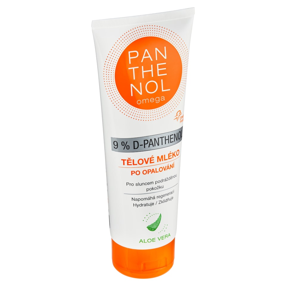 Panthenol Tělové mléko po opalování aloe vera 250ml