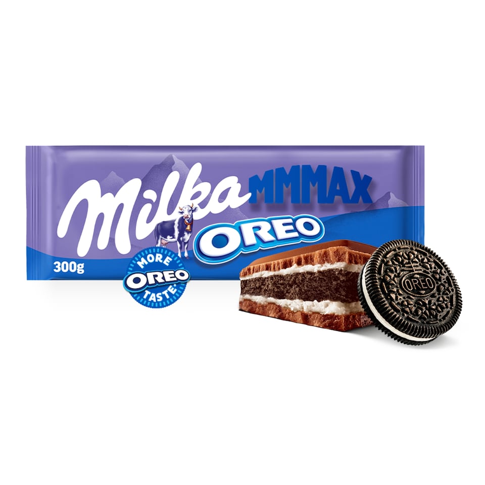 Milka Oreo Chocolate Tablet 300g