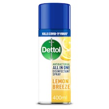 Dettol All In One Disinfectant Spray Lemon Breeze 400 Ml