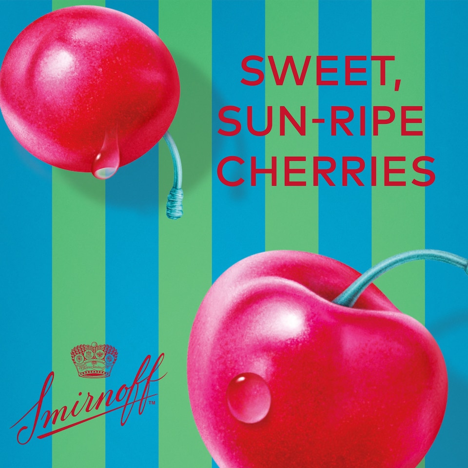 image 1 of Smirnoff Cherry Drop Flavoured Vodka 700ml