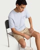 image 1 of F&F Pure Cotton Pocket Oversized Fit T-Shirt in Blue