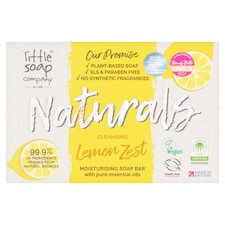 Little Soap Company Natural Bar Soap Cleansing Lemon 100G