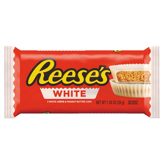 Reese's White 2 Peanut Butter Cups 39G Tesco Groceries
